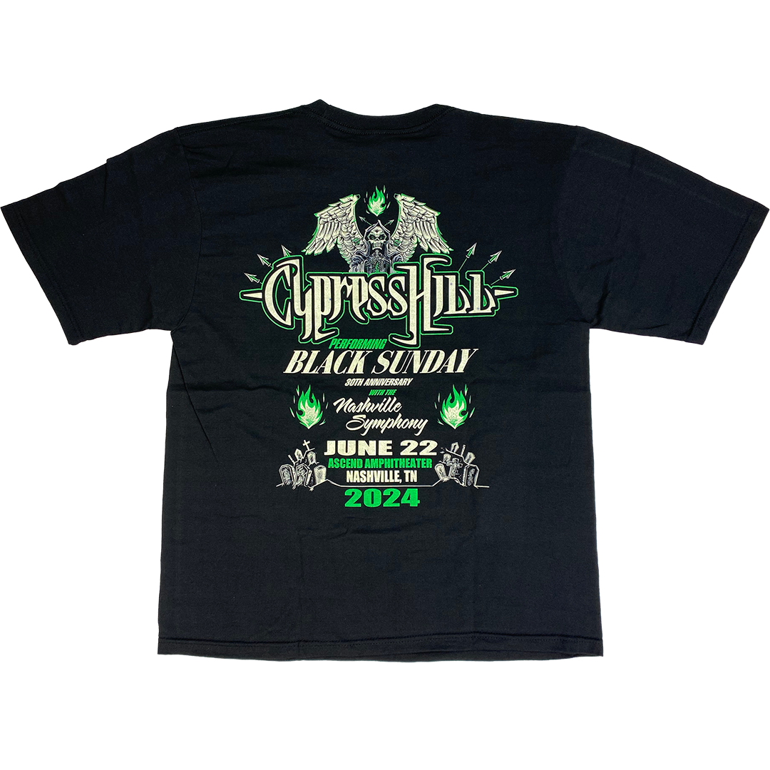 “Black Sunday With The Nashville Symphony” GLOW-IN-THE-DARK T-Shirt