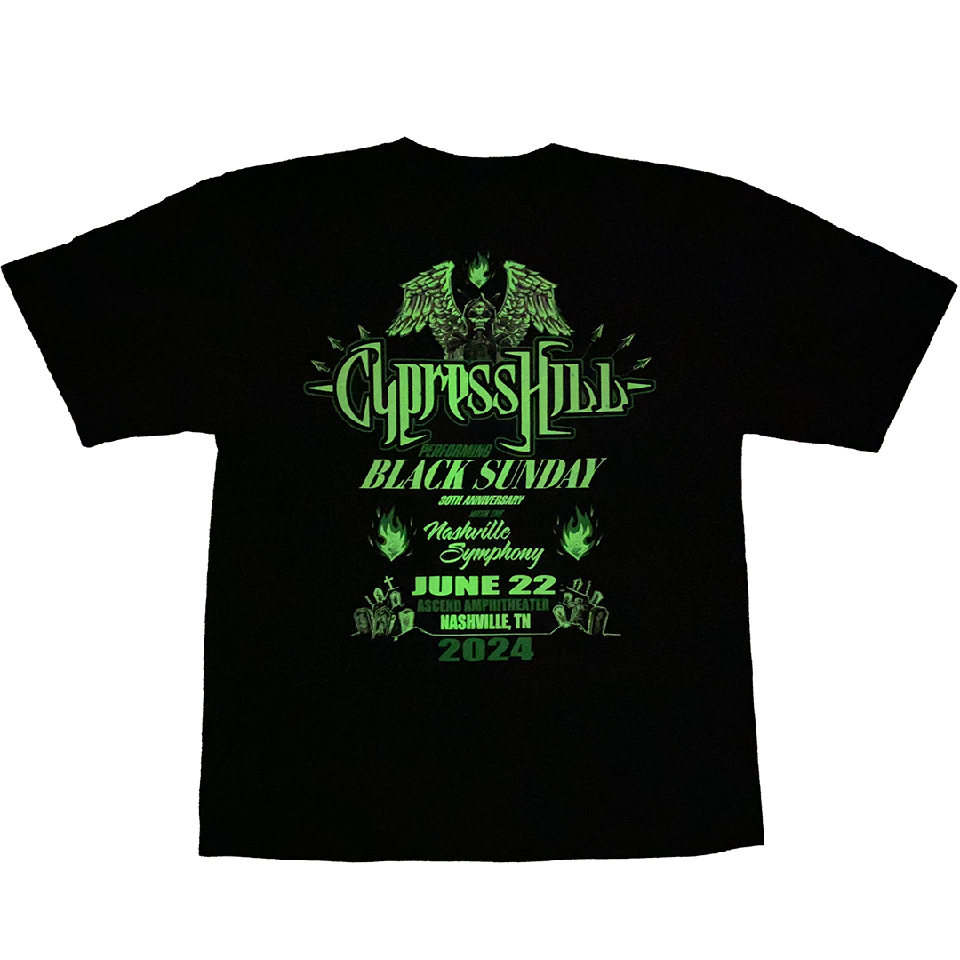 “Black Sunday With The Nashville Symphony” GLOW-IN-THE-DARK T-Shirt
