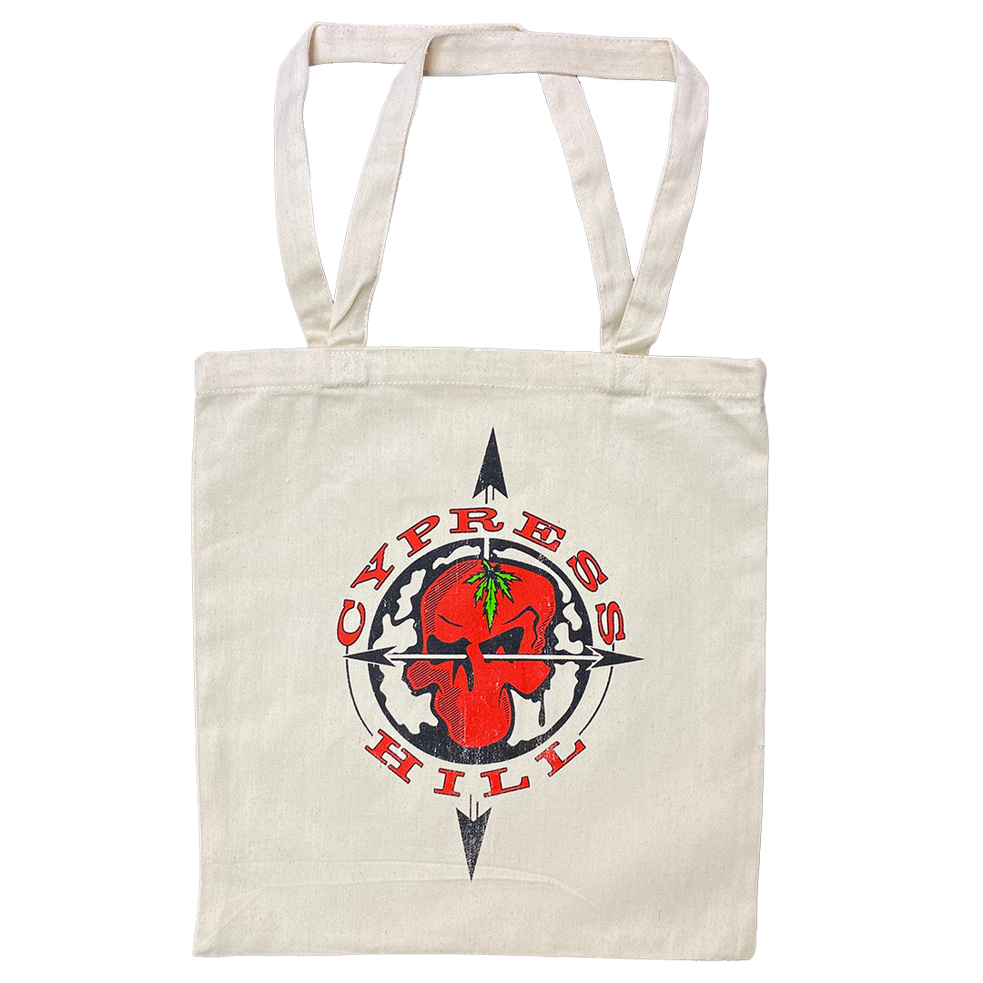 Cypress Hill "Skull & Compass" Tote In Natural Color