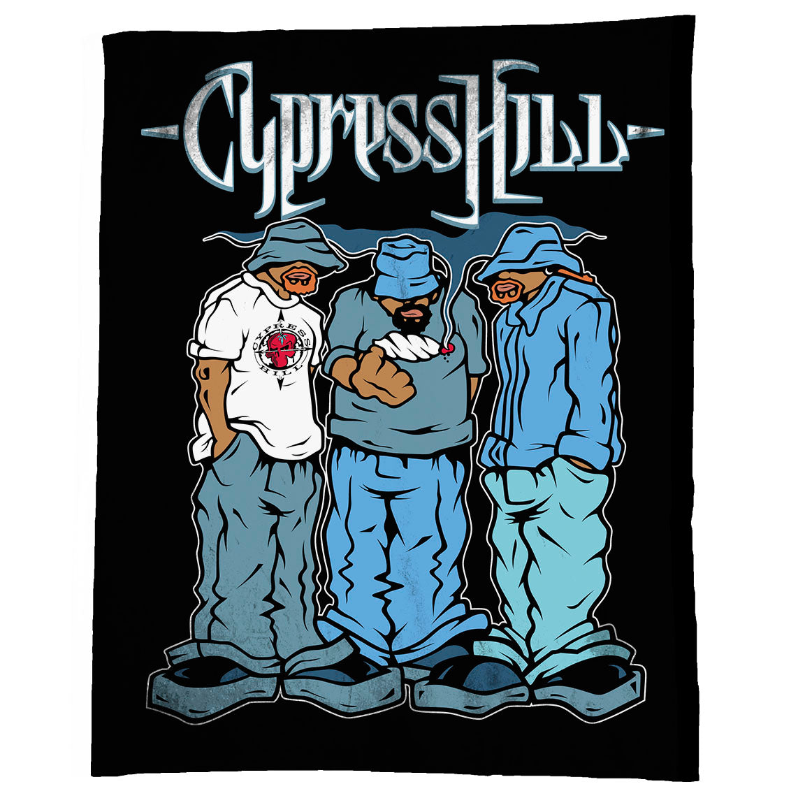 Blunted Plush Blanket