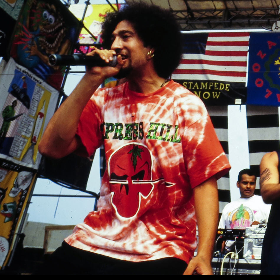 Cypress Hill "Phuncky Shit" Red Tie-Dye T-Shirt
