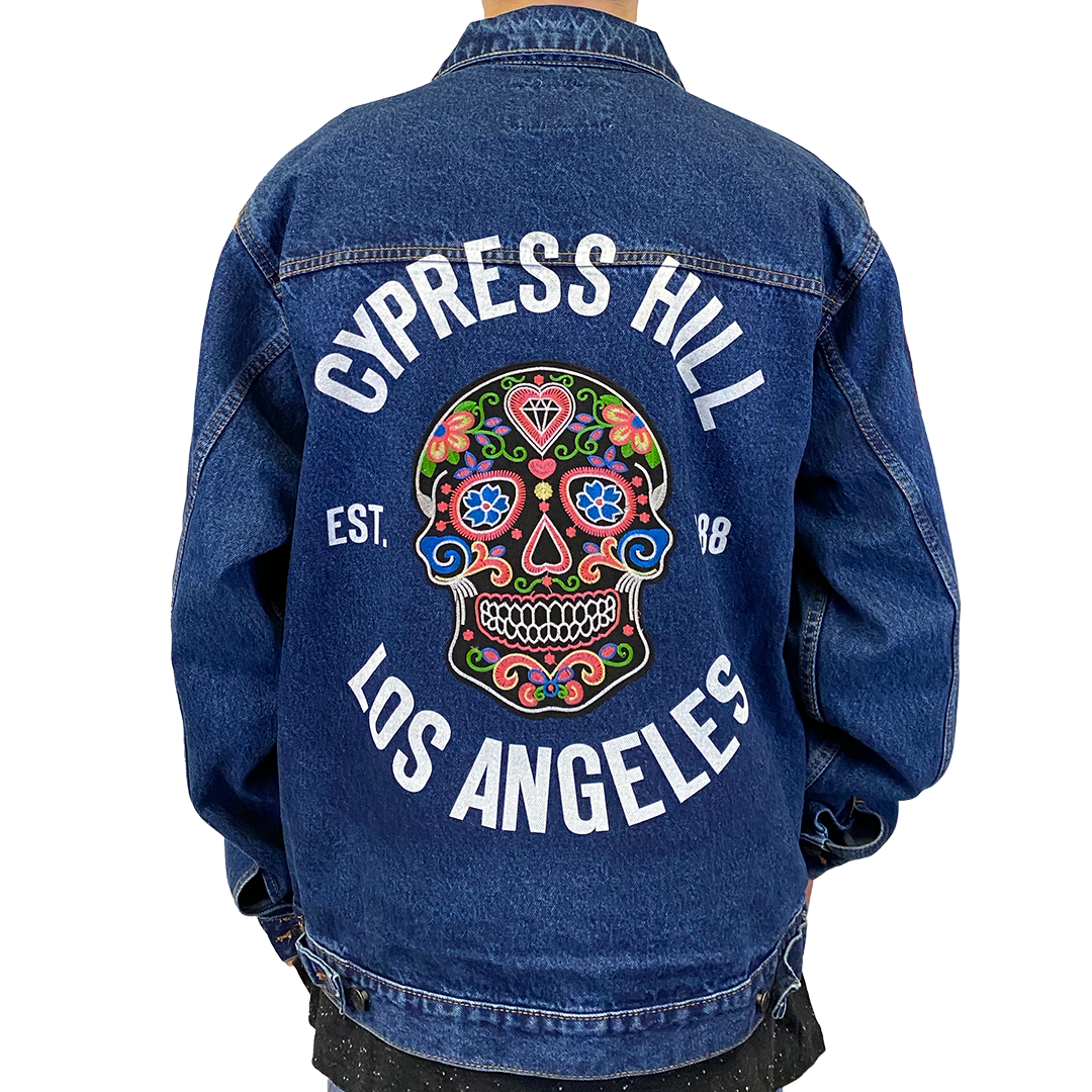 Cypress Hill "Day Of The Dead" Limited Release Dark Denim Jacket