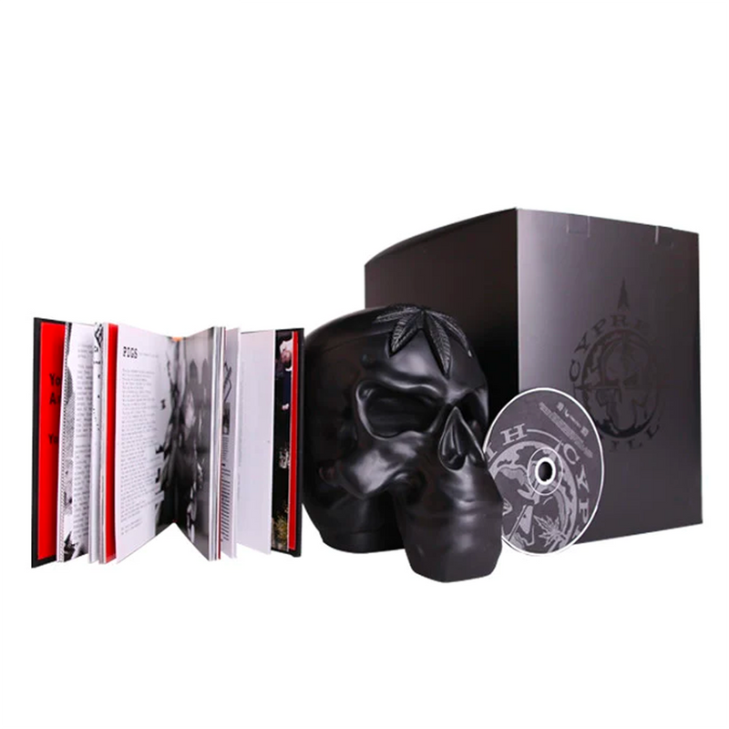 Cypress Hill 25TH Anniversary Skull With CD & Book