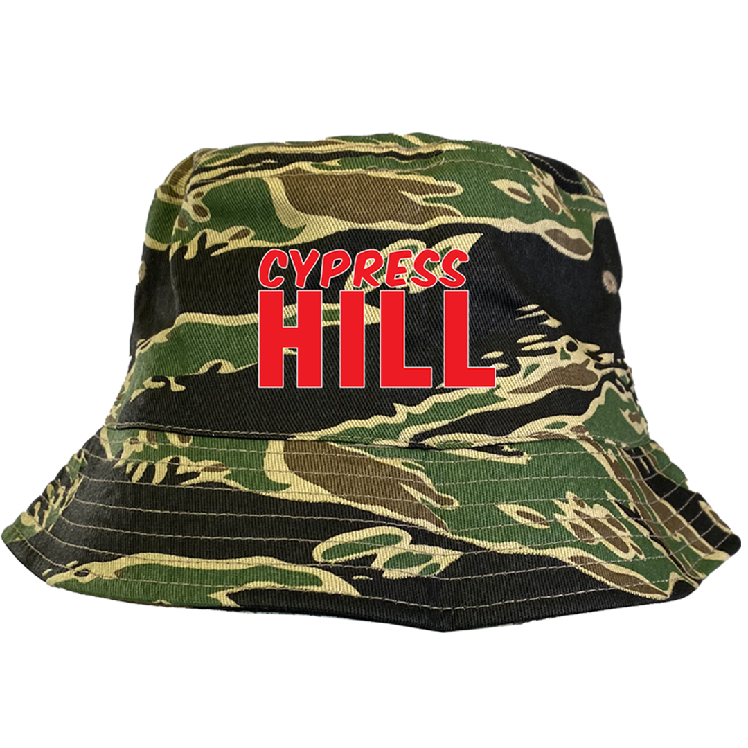 "Classic Stack" Bucket Hat in Green Camo