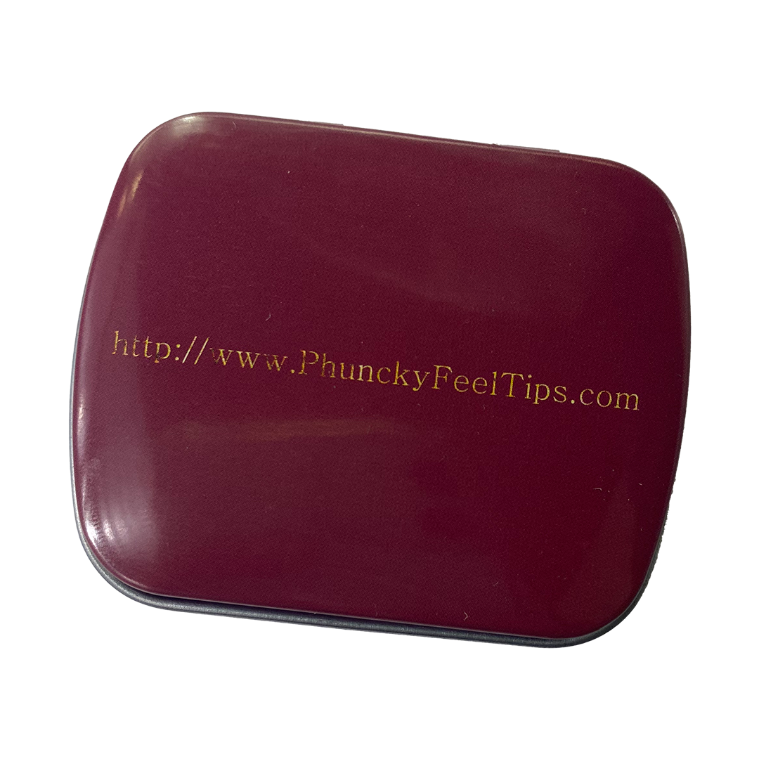 Flat Clear Classic (8mm) Phuncky Feel Tips - Set Of 3