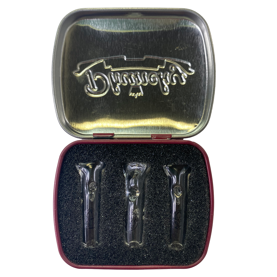 Flat Clear Classic (8mm) Phuncky Feel Tips - Set Of 3