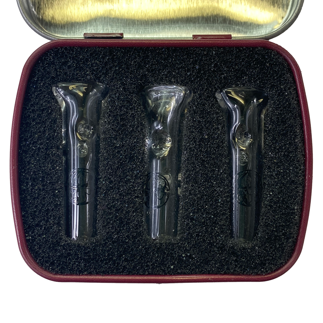 Flat Clear Classic (8mm) Phuncky Feel Tips - Set Of 3