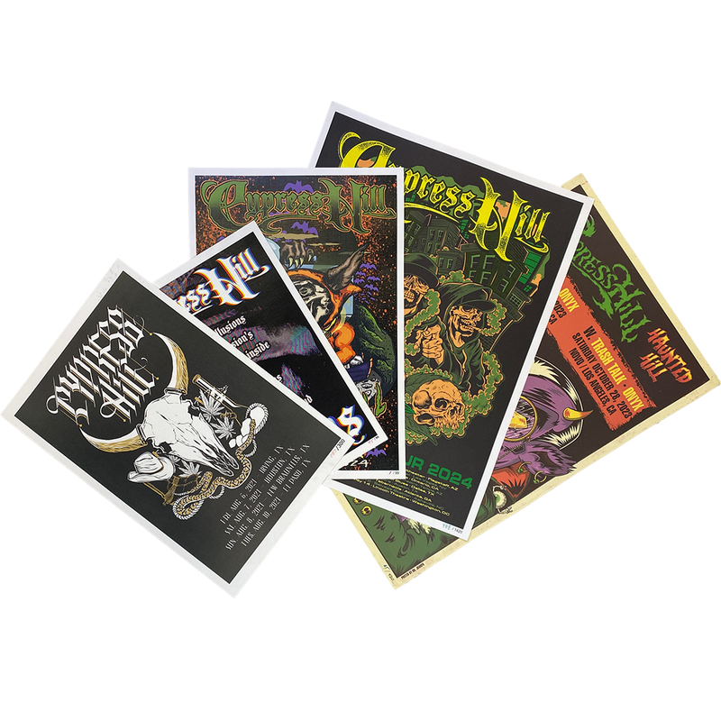 Cypress Hill Mystery Poster Bundle