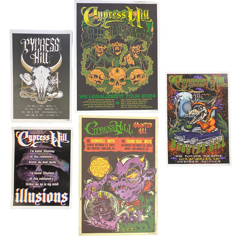 Cypress Hill Mystery Poster Bundle