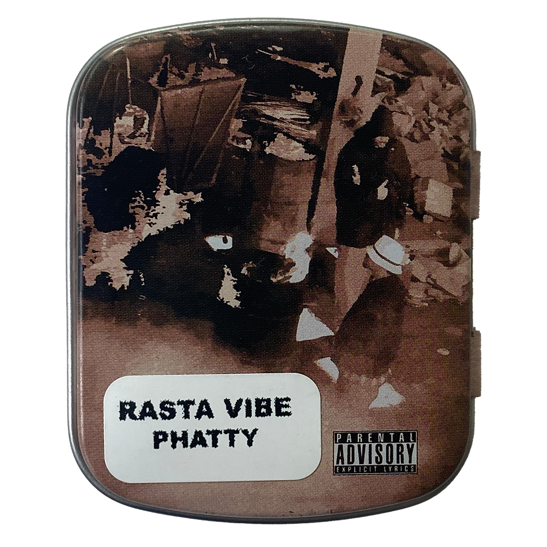 "Rasta Vibe" Phatty (10mm) Hand Blown Glass Phuncky Feel Tip