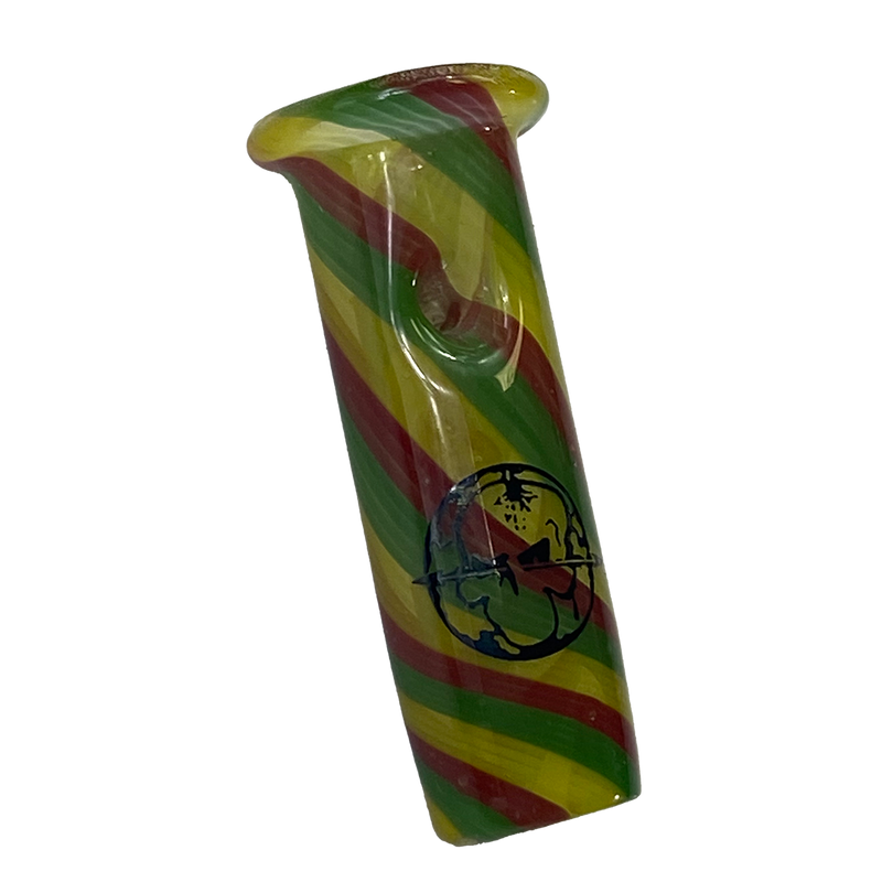 "Rasta Vibe" 10mm Hand Blown Glass Phuncky Feel Tip