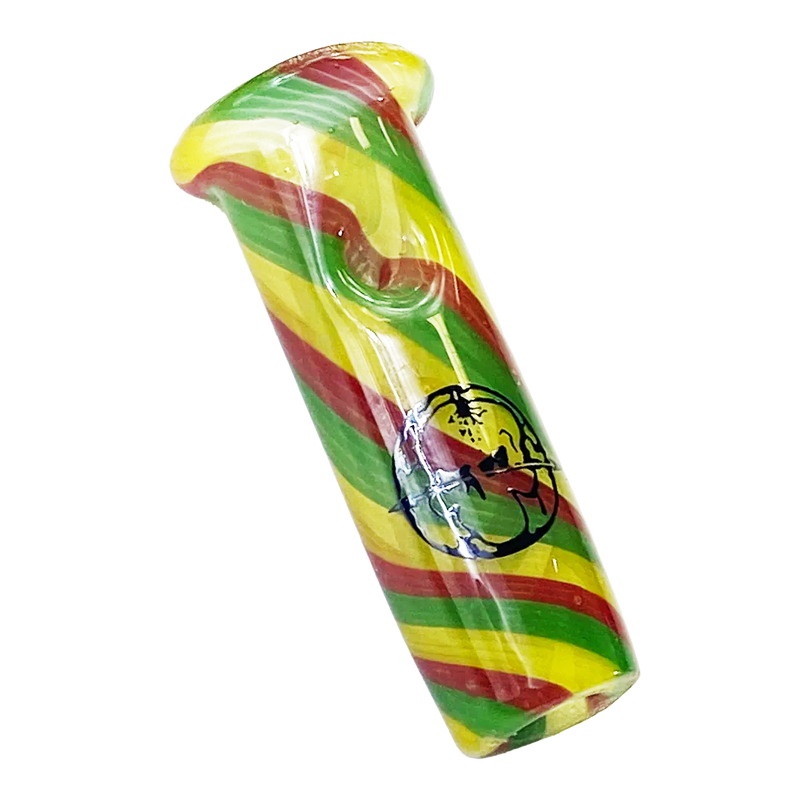 "Rasta Vibe" Phatty (10mm) Hand Blown Glass Phuncky Feel Tip