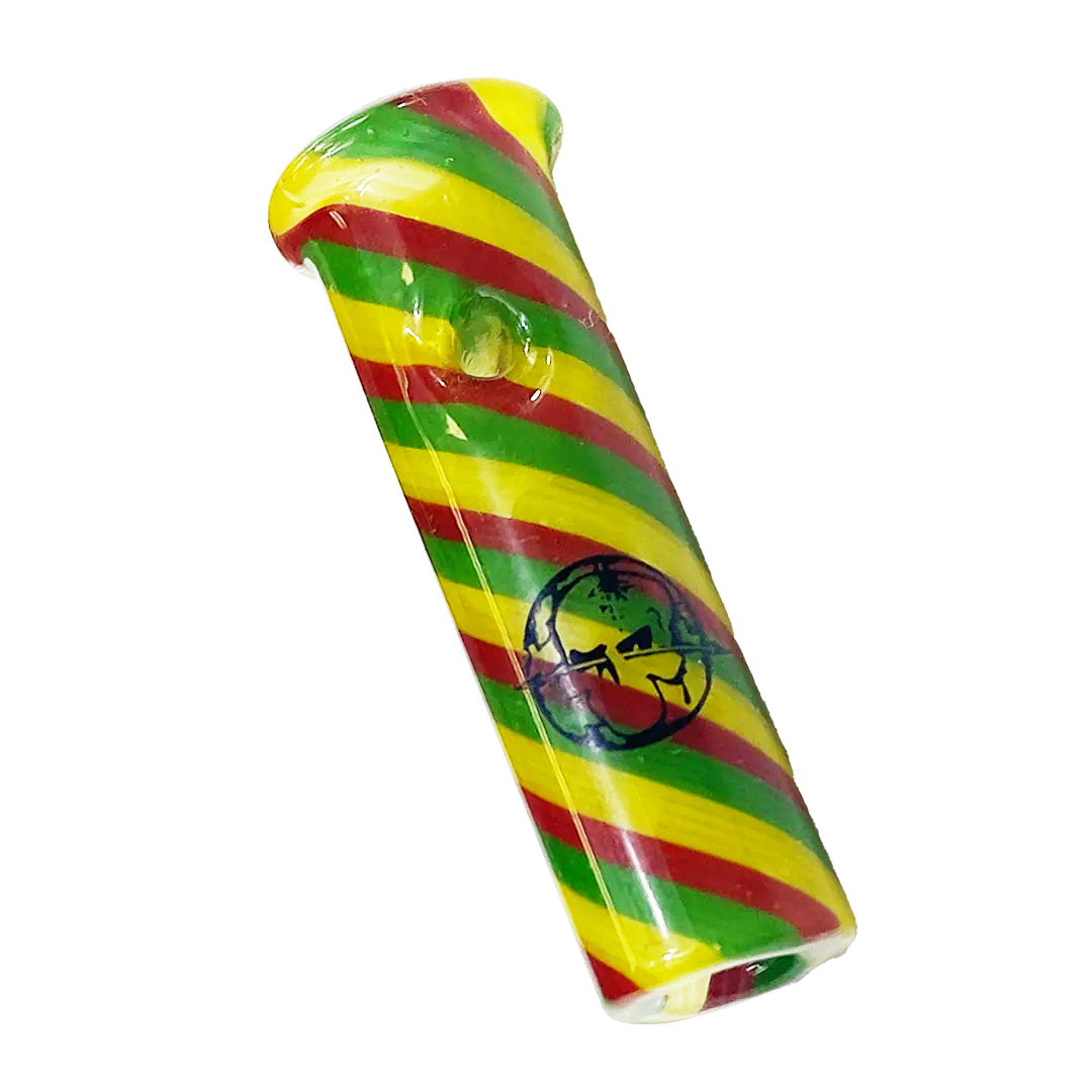 "Rasta Vibe" Classic (8mm) Hand Blown Glass Phuncky Feel Tip