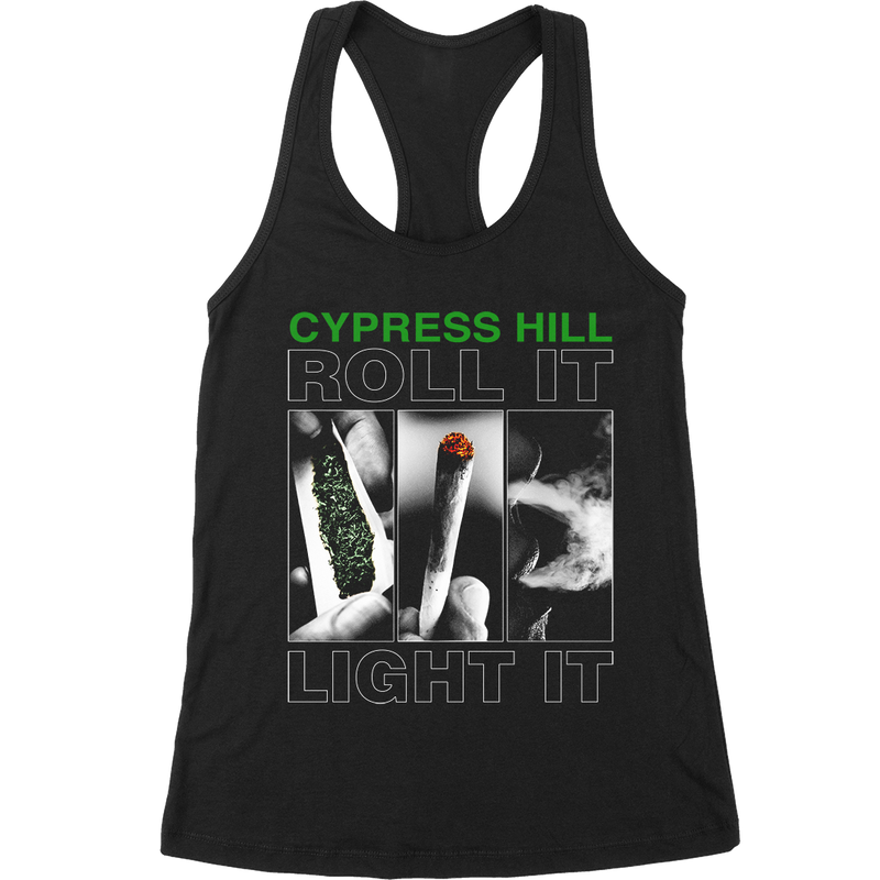 Cypress Hill "Roll It" Racer Back Tank Top
