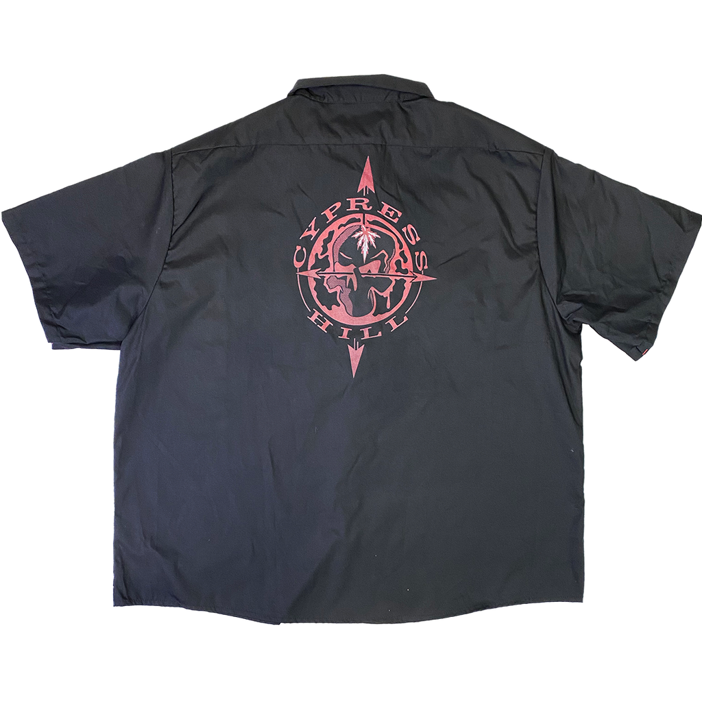 Cypress Hill "Script Logo" Embroidered Work Shirt