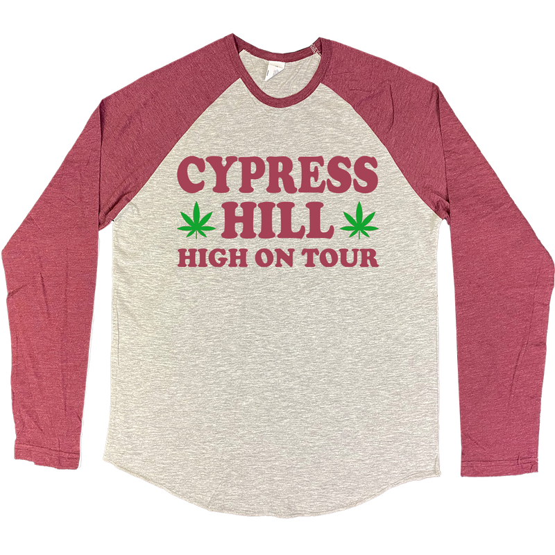 Cypress Hill "High On Tour" Raglan T-Shirt