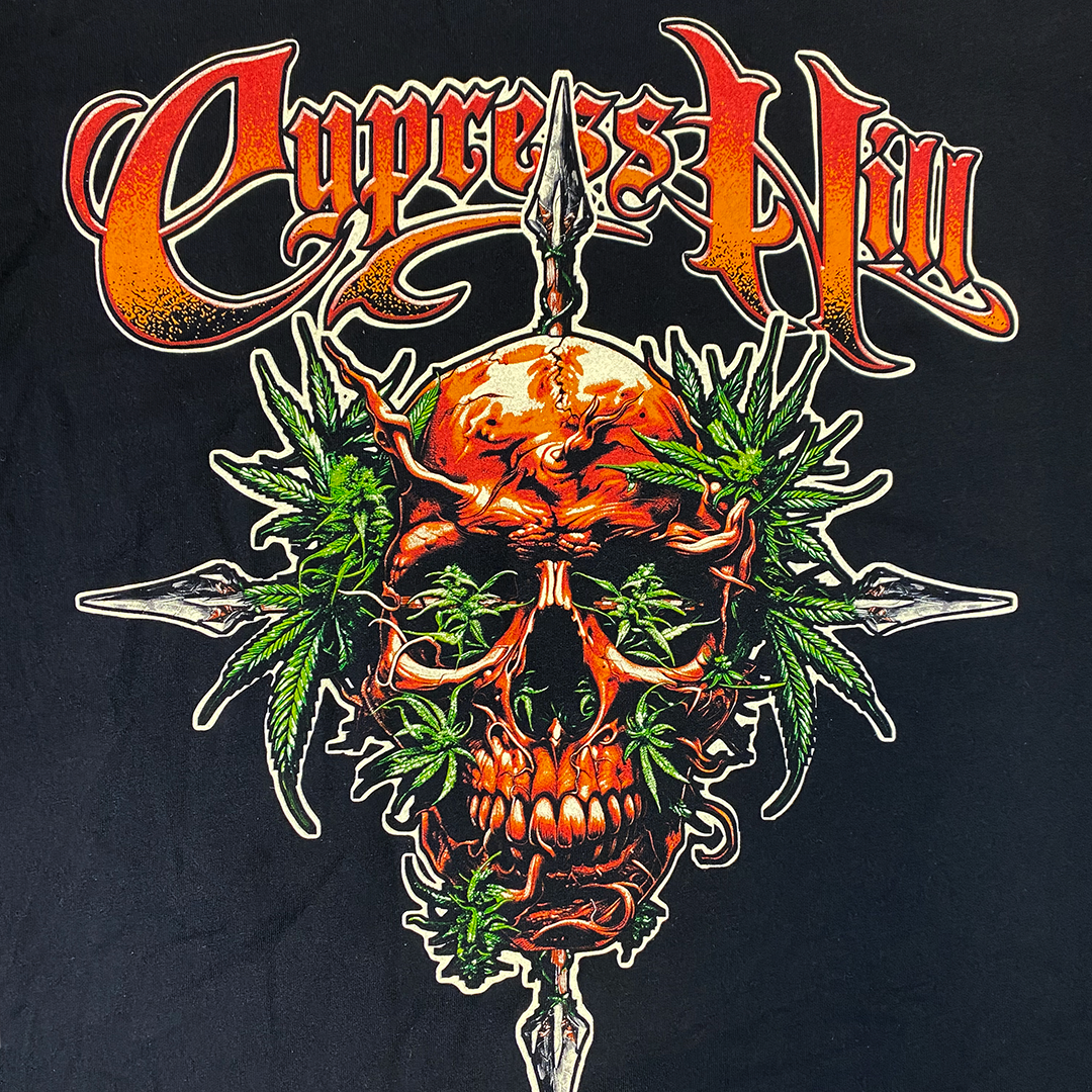 2004 CYPRESS HILL ツアー ラップ Tシャツ CYPRESS HILL サイプレスヒル Tシャツ ラップTシャツ ブラック