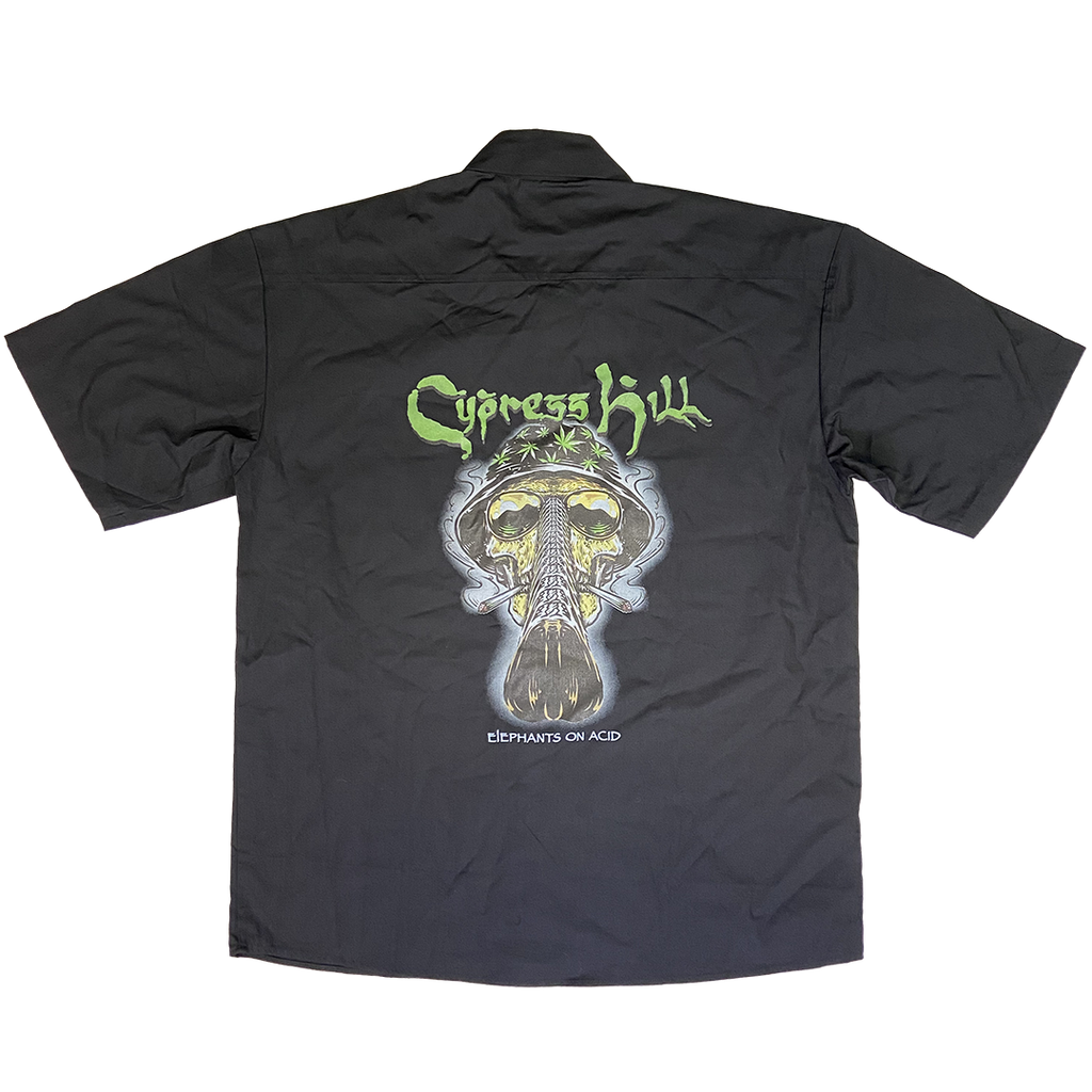 Cypress Hill "Elephants On Acid" Work Shirt