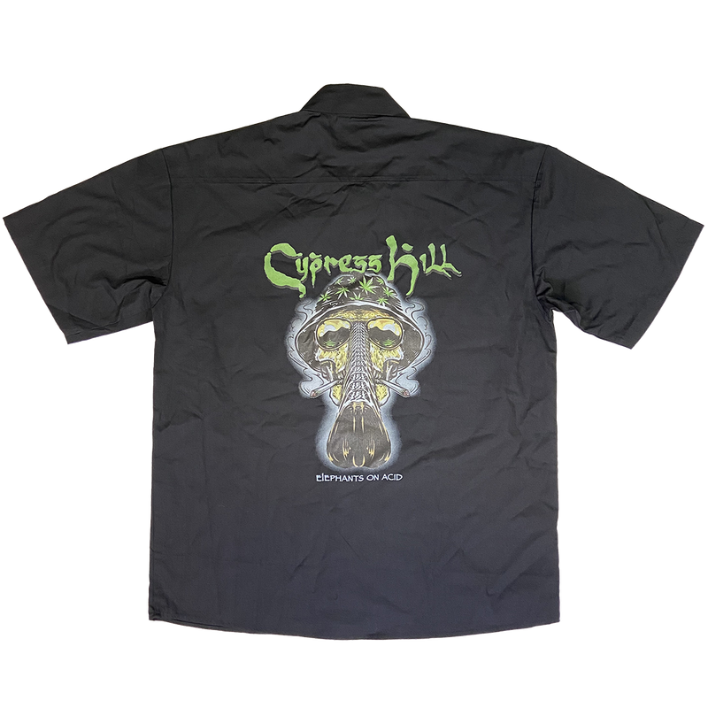 Cypress Hill "Elephants On Acid" Work Shirt