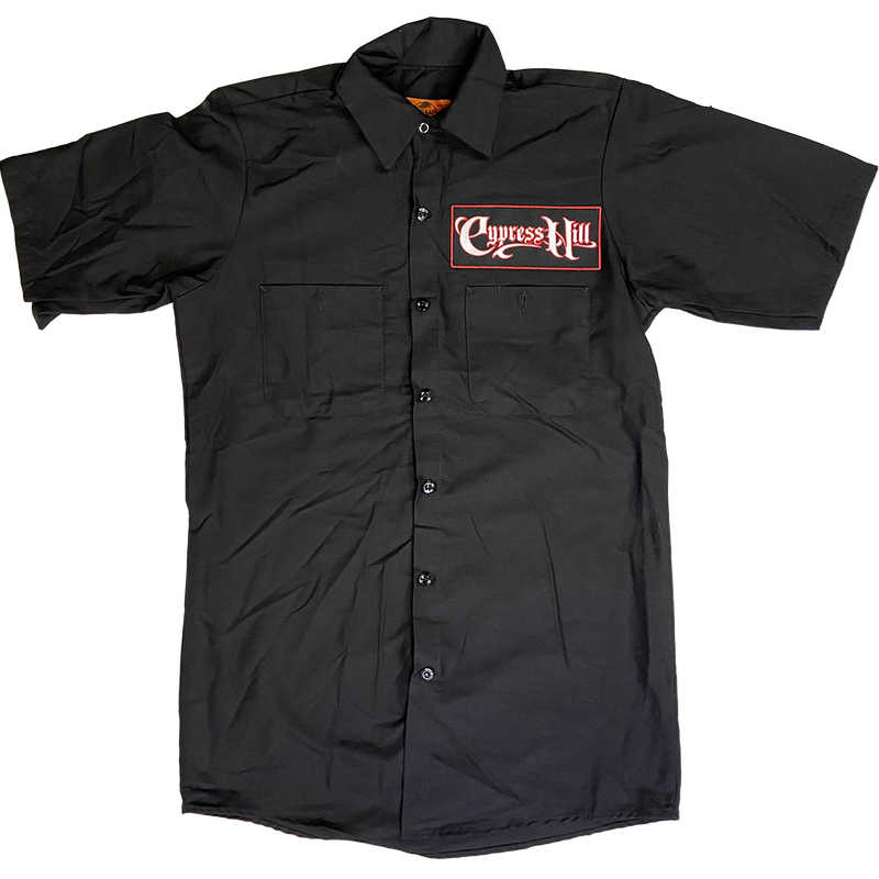 Cypress Hill "Script Logo" Embroidered Work Shirt