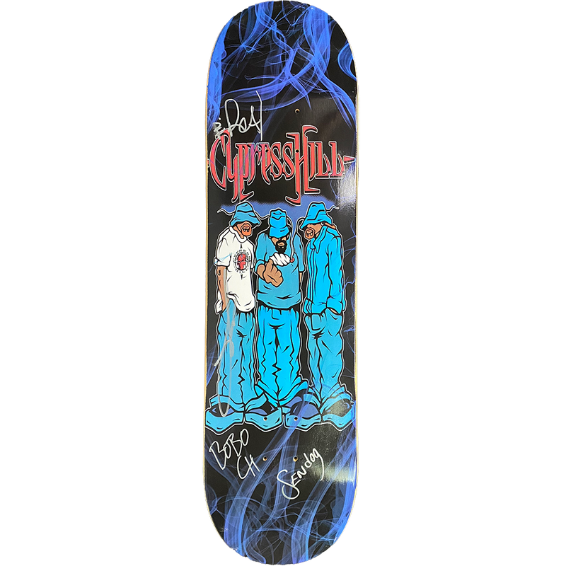 Cypress Hill AUTOGRAPHED "Blunted" Limited Edition Skate Deck