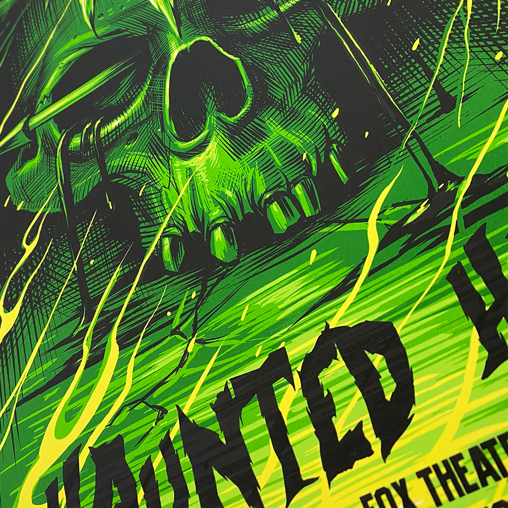 Cypress Hill "Haunted Hill 2023" Limited Edition Maxxer Poster