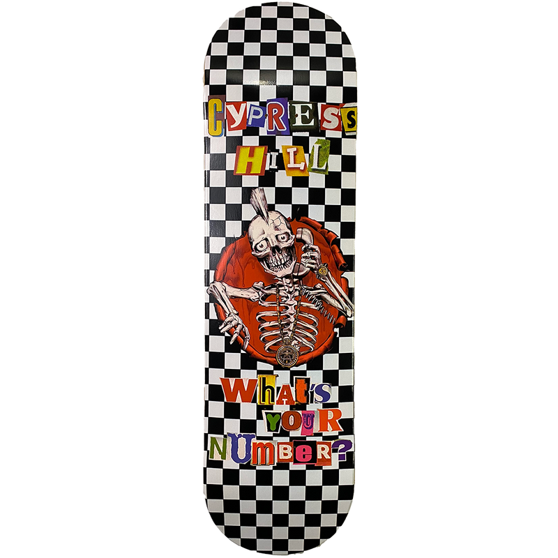 Cypress Hill "Your Number" Limited Edition Skate Deck