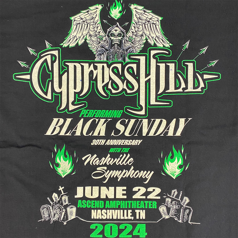 “Black Sunday With The Nashville Symphony” GLOW-IN-THE-DARK T-Shirt