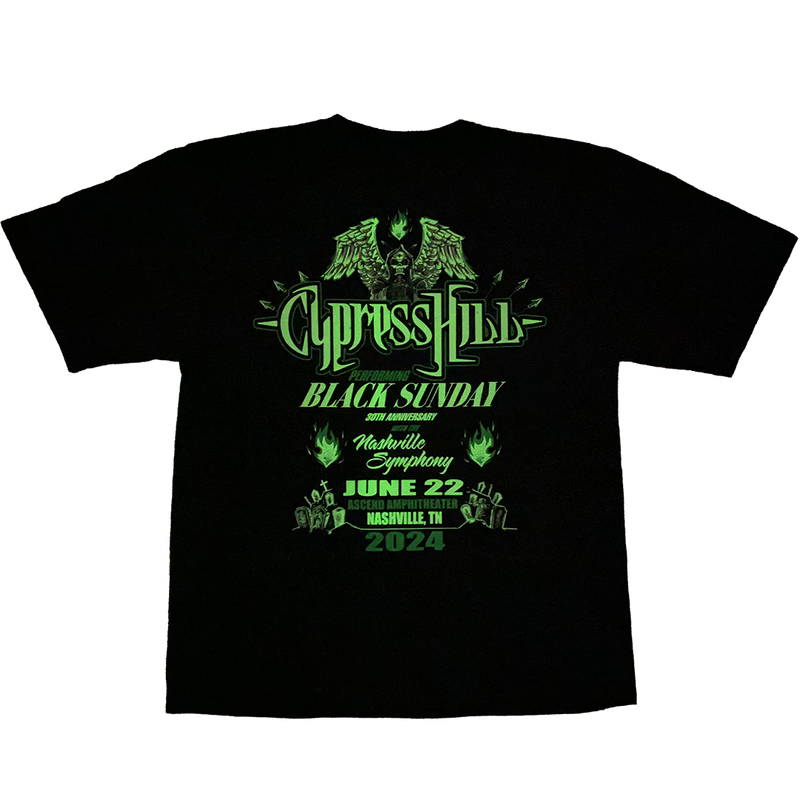 “Black Sunday With The Nashville Symphony” GLOW-IN-THE-DARK T-Shirt