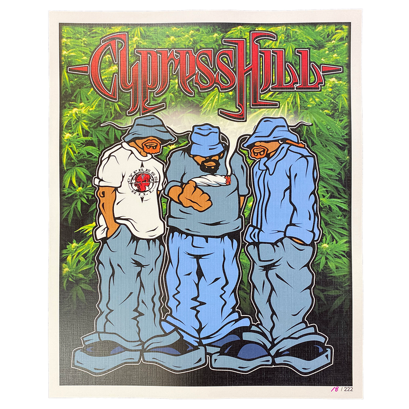 "Blunted" Limited Edition Hand Numbered Poster