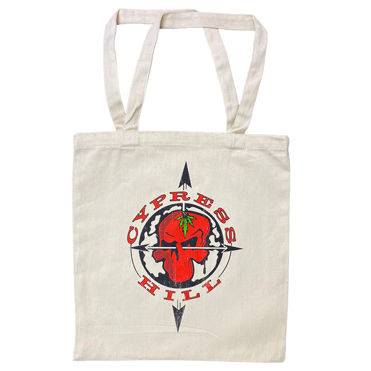 Cypress Hill "Skull & Compass" Tote In Natural Color