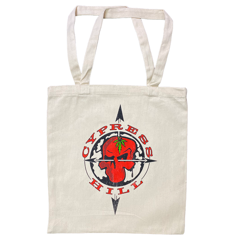 Cypress Hill "Skull & Compass" Tote In Natural Color