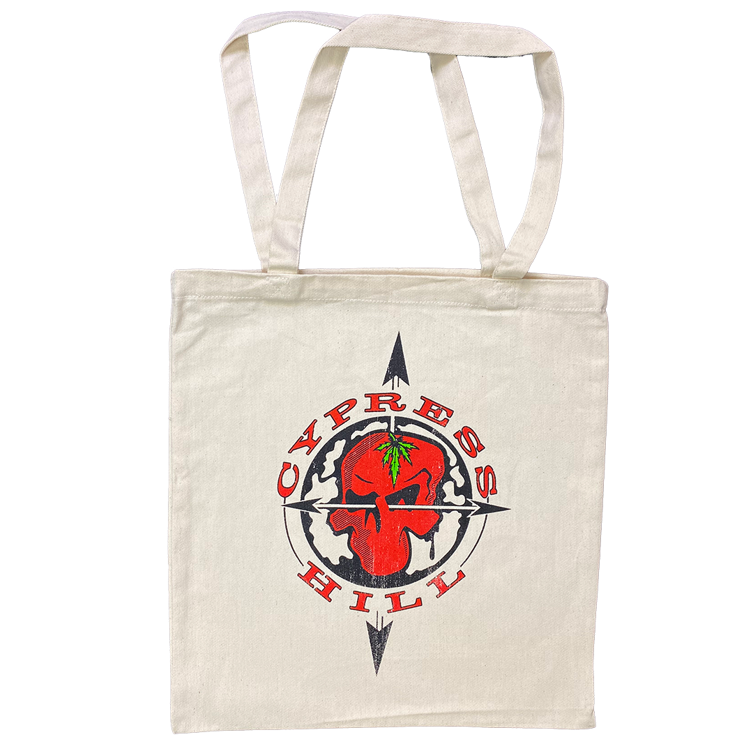 Cypress Hill "Skull & Compass" Tote In Natural Color