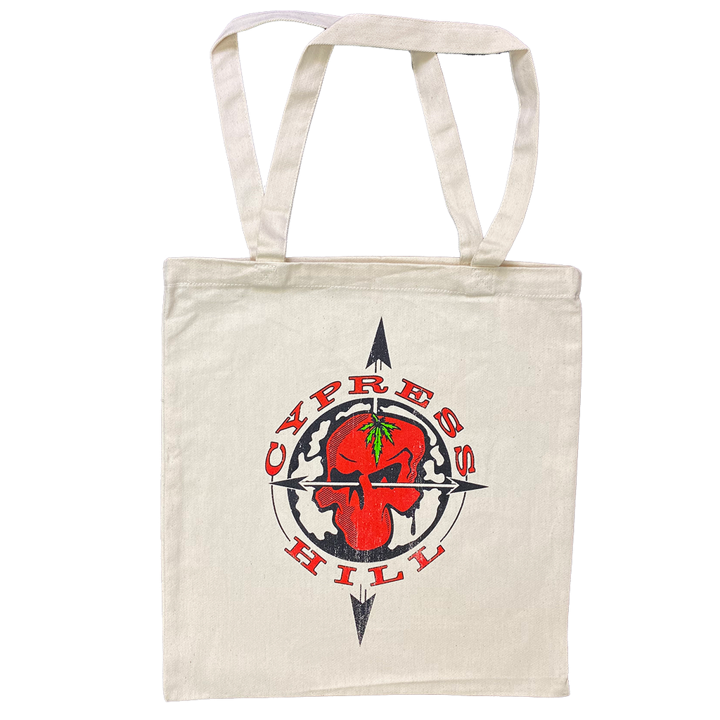 Cypress Hill "Skull & Compass" Tote In Natural Color