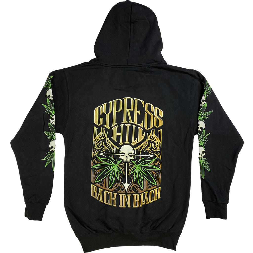 Cypress Hill "Back In Black" Pullover Hoodie