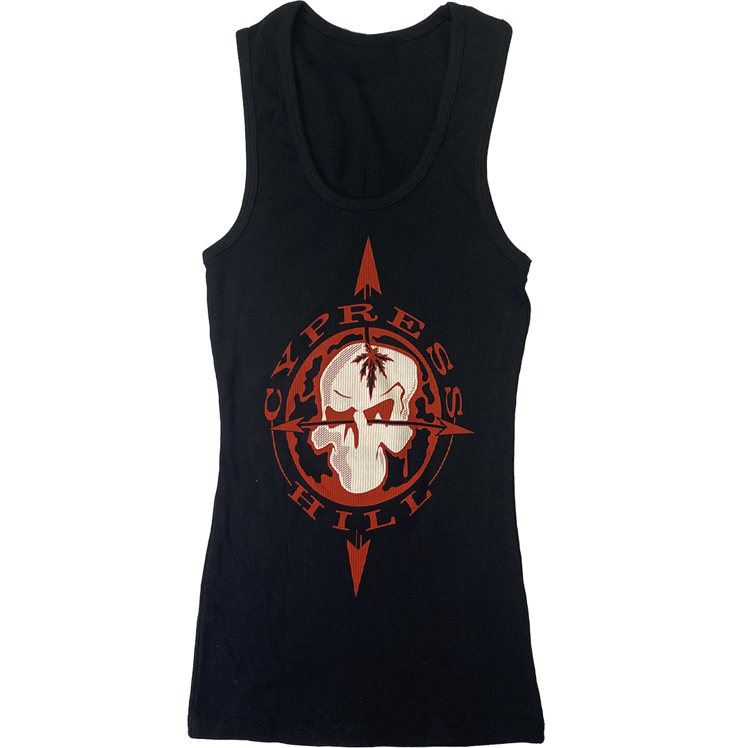 Cypress Hill "Skull N Compass" Women's Rib Tank