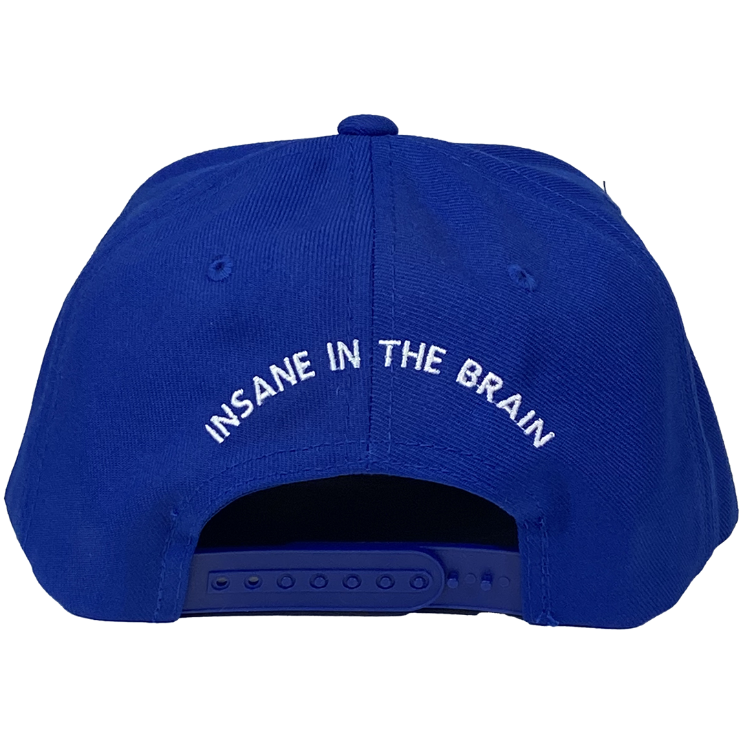 Cypress Hill "Script Logo" Snapback Hat in Blue