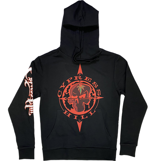 "Skull N Compass" Pullover Hoodie