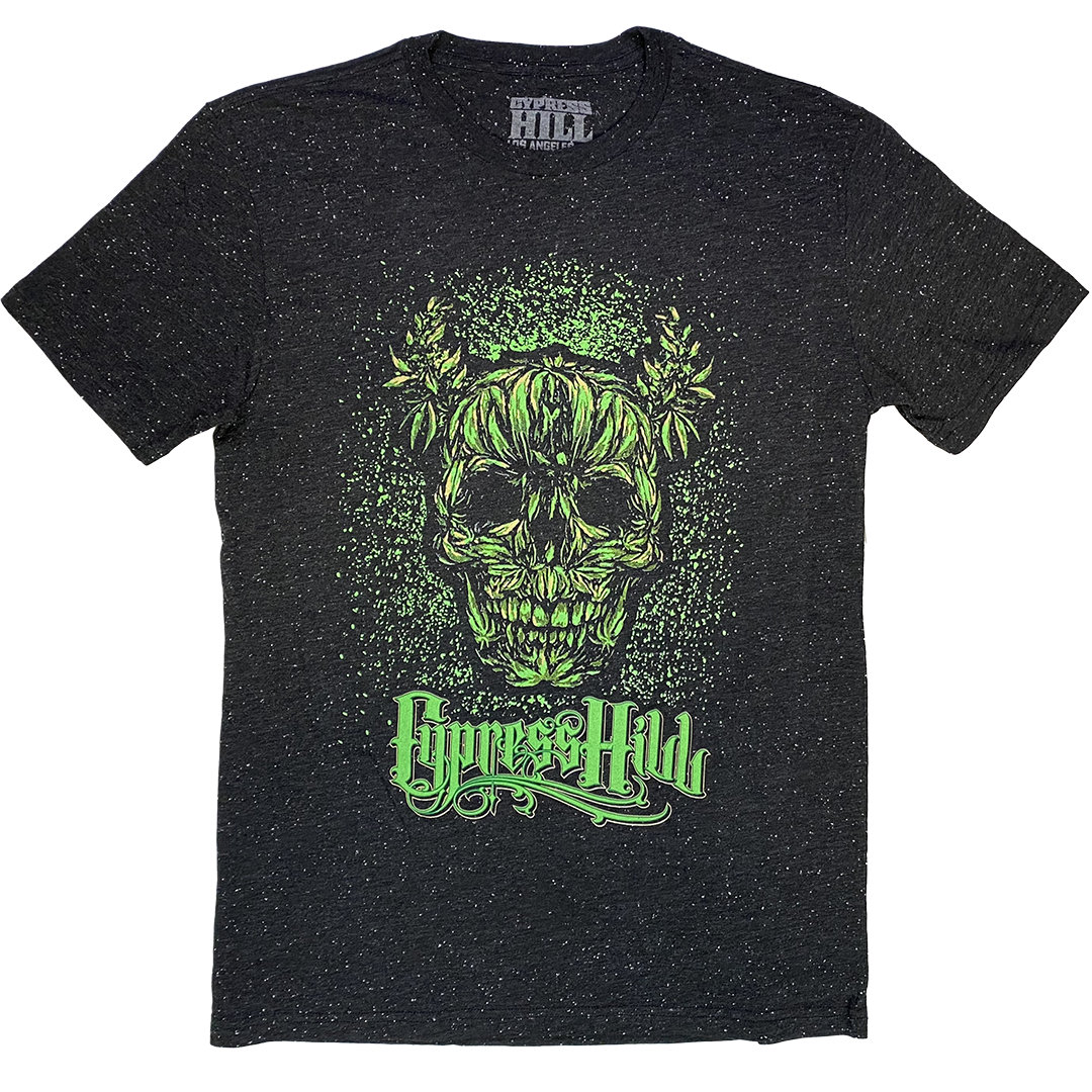 Cypress Hill "Pot Monster" T-Shirt in Confetti Black