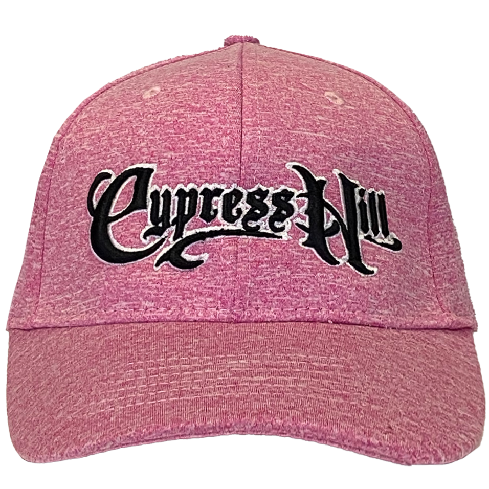 Cypress Hill "Script Logo" Pink Baseball Hat