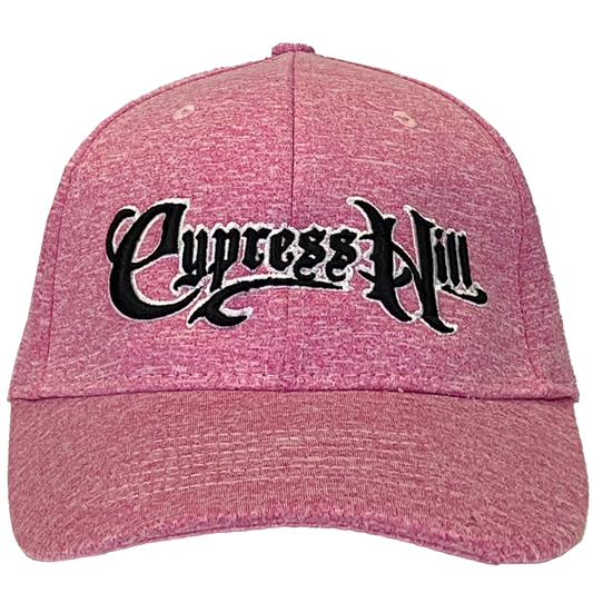 Cypress Hill "Script Logo" Pink Baseball Hat