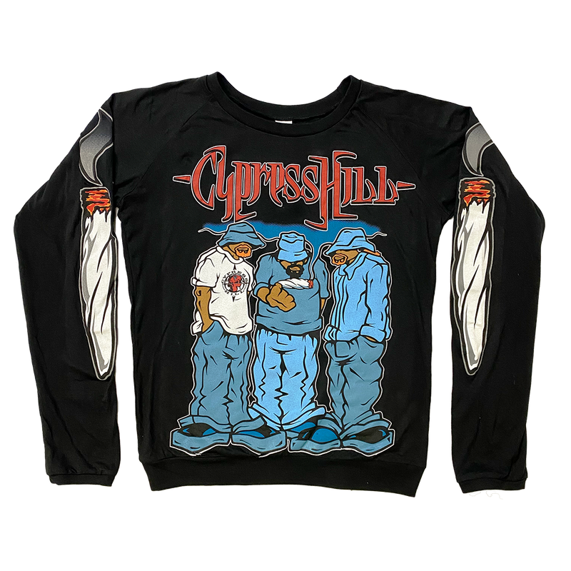 Cypress Hill "Blunted" Women's Long Sleeve Scoop Neck T-Shirt
