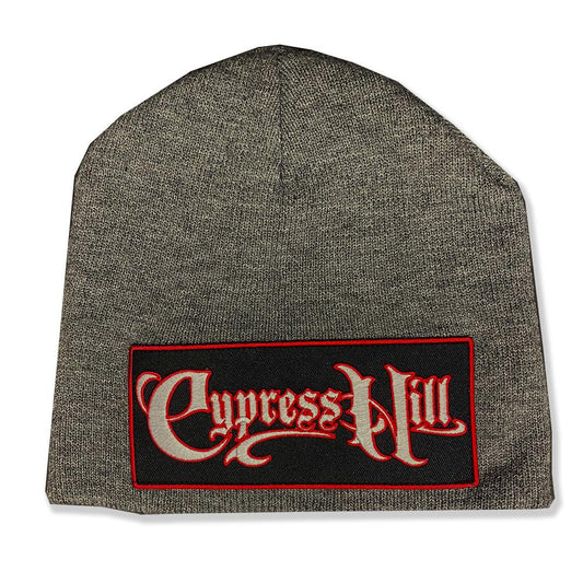 Cypress Hill "Script Logo" Beanie in Heather Grey