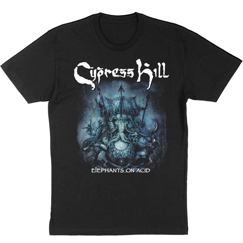 Cypress Hill "Elephants On Acid" T-Shirt with 2019 Tour Dates
