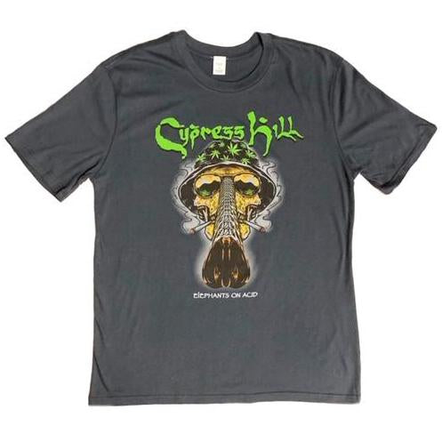Cypress Hill "Fear And Loathing" T-Shirt in Charcoal Grey