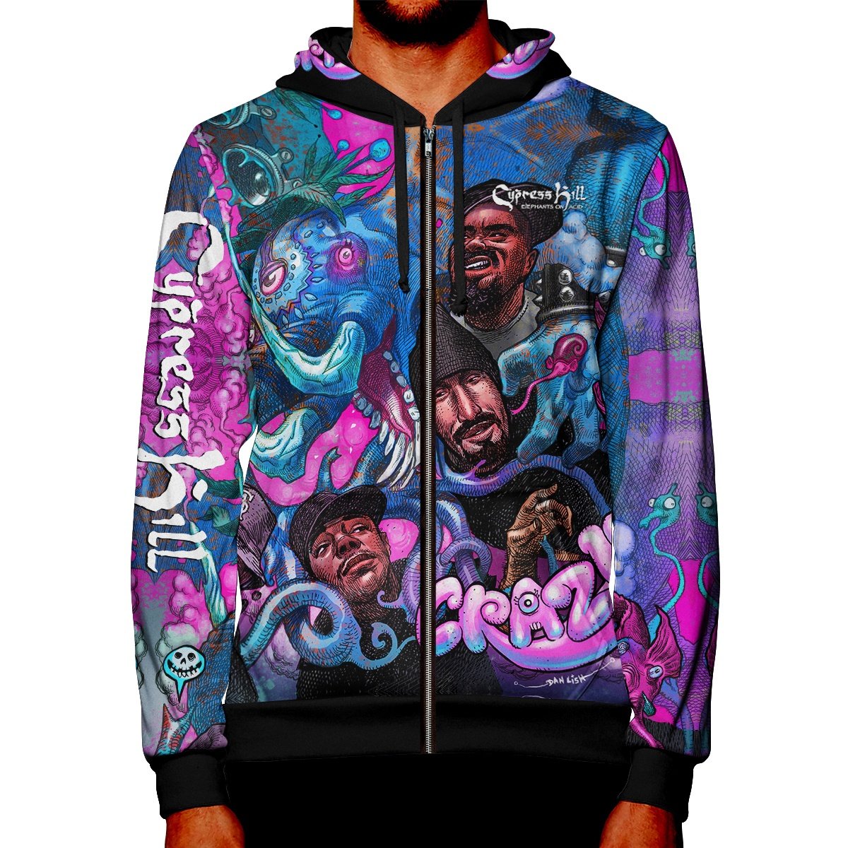 Hooded Premium Full Sublimation Polyester Hoodies, Machine wash at