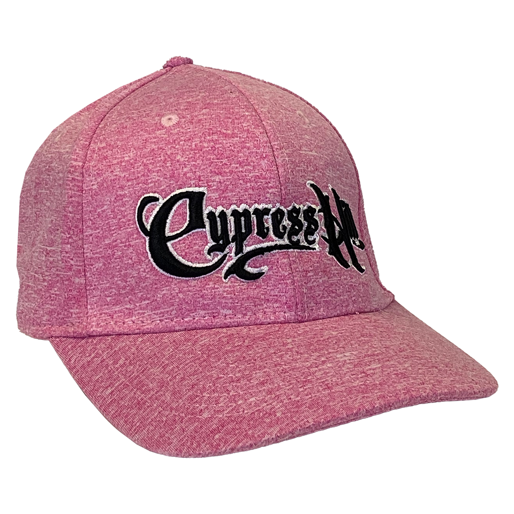 Cypress Hill "Script Logo" Pink Baseball Hat